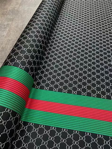 gucci stripe fabric|authentic gucci fabric.